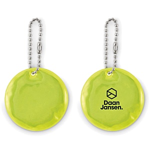 Reflective PVC Keyring Main Image