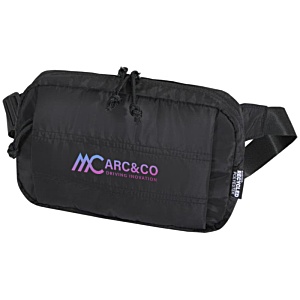 Puffer Recycled Waist Bag - Digital Print Main Image