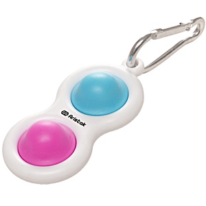 Fidget Popper Carabiner Keyring Main Image