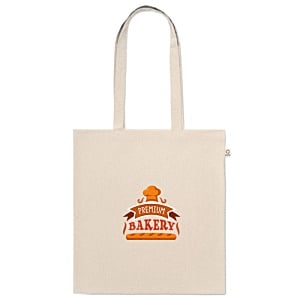 Viveka Recycled Cotton Tote - Natural - Digital Print Main Image