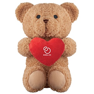 Snuggle Teddy Bear with Heart Main Image