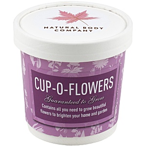 Cup-O-Flowers White Grow Kit Main Image