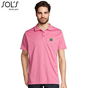 SOL's Pitcher Unisex Recycled Polo Shirt - Embroidered Main Image