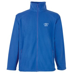 DISC Fruit of the Loom Full Zip Fleece - Embroidered Main Image