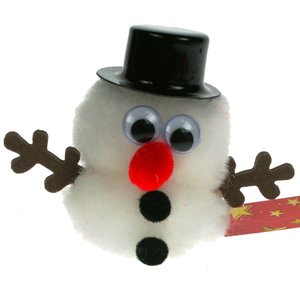 Festive Message Bugs - Snowman Main Image