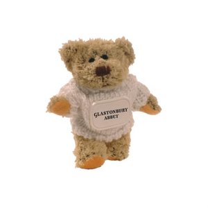 DISC 5" Korky Bear with Printed Patch on Jumper Main Image