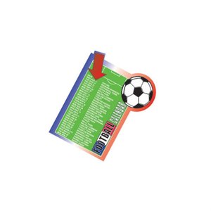 DISC Football Magnet Main Image