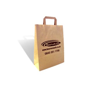 DONT USE Kraft Take Away Bag - Small Main Image