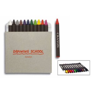 DISC Wax Crayons 12 pack Main Image