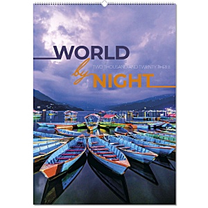 Wall Calendar - World By Night Main Image