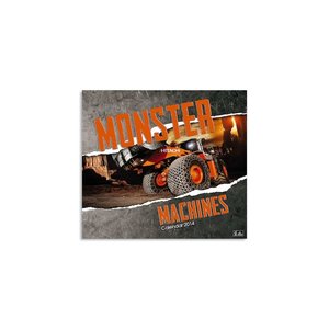 DISC Wall Calendar - Monster Machines Main Image