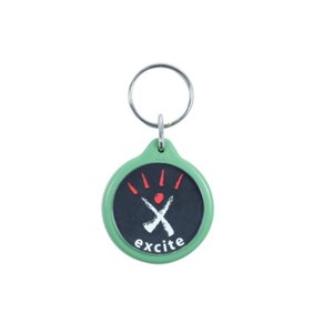 DISC Recycled Round Promotional Keyring Main Image