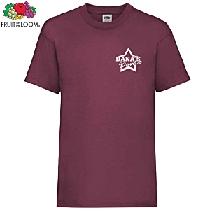 Fruit of the Loom Kid's Value Weight T-Shirt - Colours Main Image
