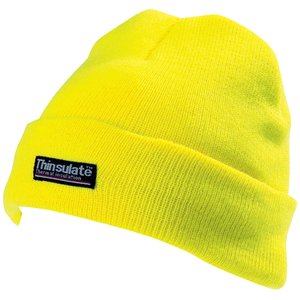 DISC Hi Vis Thinsulate Beanie - Embroidered Main Image