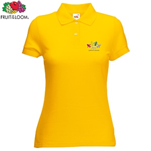 Fruit of The Loom Women's Value Polo - Embroidered Main Image