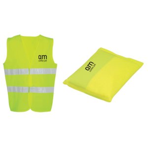 DUPL Hi Vis Safety Vest in a Pouch Main Image