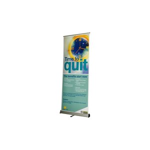 Silver Eco Roller Banner Main Image