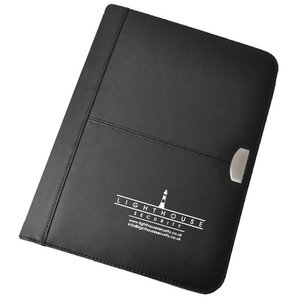 DISC Tycoon Leather Zip Round Folder Main Image