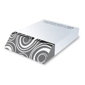 DISC A7 Wedge Notepad - Spiro Design Main Image
