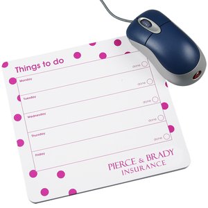 Mousemat Notepad - Dot Design Main Image