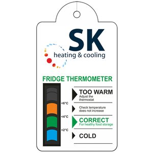 DISC Fridge Thermometer - Plastic Main Image