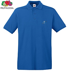Fruit of the Loom Premium Polo Shirt - Colours - Embroidered Main Image