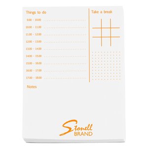 A5 25 Sheet Notepad - Take A Break Design Main Image