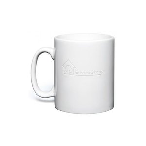 DISC Cambridge Etched Mug - White Main Image