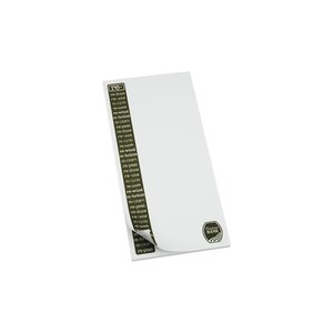 DISC Slimline Recycled 25 Sheet Notepad - Re-use Design Main Image