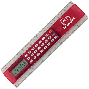 DISC 20cm Ruler with Calculator - 3 Day Main Image