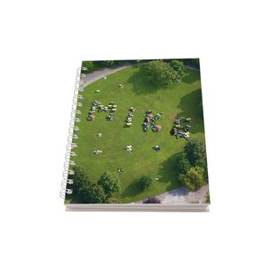 A5 Personalised Wire Notebook - Picnic Park Main Image