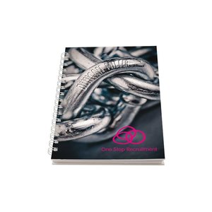 A5 Personalised Wire Notebook - Chain Links Main Image