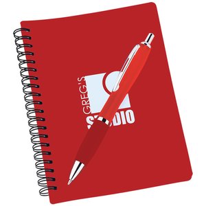 DISC Pocket Buddy Notebook & Curvy Pen Main Image