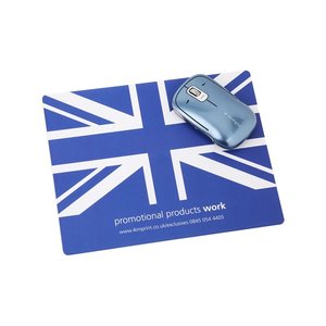 Brite-Mat Mousemat - Rectangular - Union Jack Design Main Image