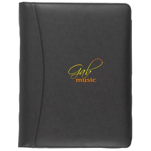 DISC Chiddingstone A4 Leather Folder - Full Colour Main Image