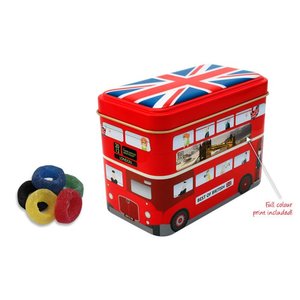 DISC  London Bus Tin - Jelly Rings Main Image