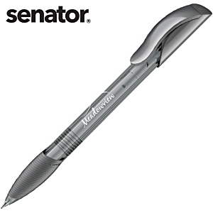 DISC Senator® Hattrix Soft Grip Pen - Clear Main Image
