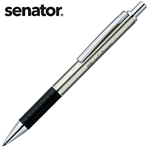 Senator® Star Tec Steel Pen -  Engraved Main Image