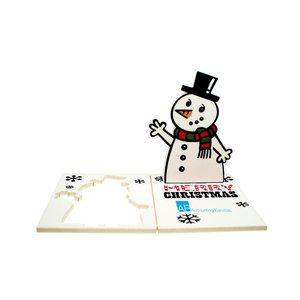 Christmas Greeting Mailer - Snowman Main Image