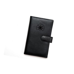 Leather Pocket Wallet with Magnetic Clasp Main Image
