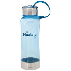 Sports Bottle with Stainless Steel Cap Main Image