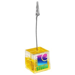 DISC Gel Memo Cube - Full Colour Main Image