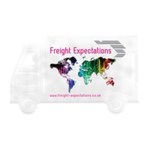 Lorry Shaped Mint Cards - Full Colour Main Image