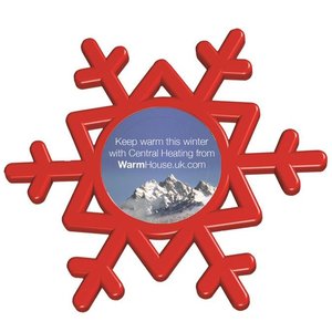 DISC Snowflake Decoration with Magnet Main Image