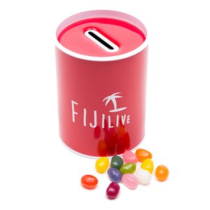 DISC Money Box Tin - Gourmet Jelly Beans Main Image