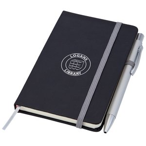Noir Notebook with Reno Pen - A6 Main Image
