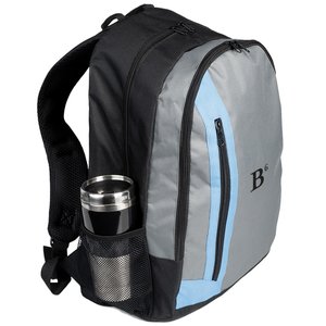 Vertical Zipped Backpack Main Image