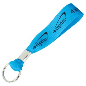 Polyester Keyring with Metal Clip Main Image