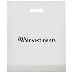 Biodegradable Promotional Carrier Bag - Large - Frosted Main Image