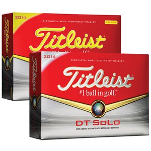 DISC Titleist DT Solo Golf Balls Main Image
